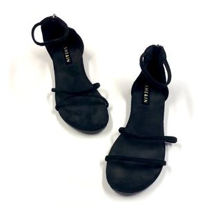 Strappy Black Sandals